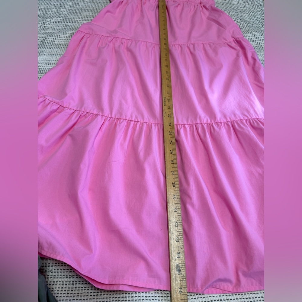 Rails Woman’s Pink Cotton Avril Midi Tiered Dress - Picture 8 of 8